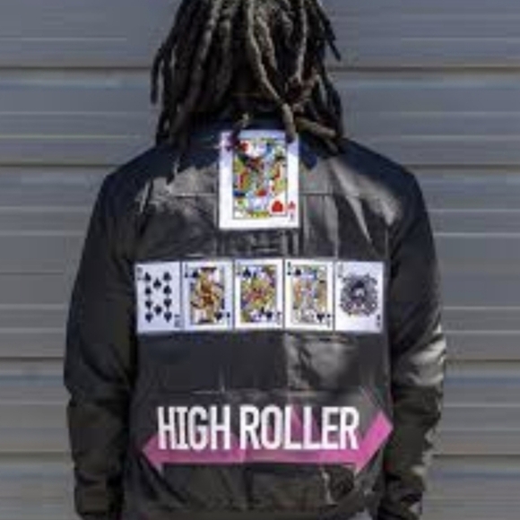 Trooper Other - NEW! Troop Black Bomber Jacket with Ace Patch High Roller Large